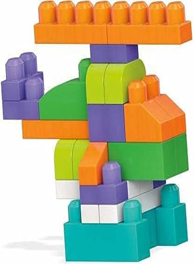MAPA PLAY 100 Pcs Building Blocks,Creative Learning Educational Toy for Kids Assembling Block,Building Unbreakable Toy Set Assembly Game for Kids Boys&Girls(100 Pieces),Multi - Image 5